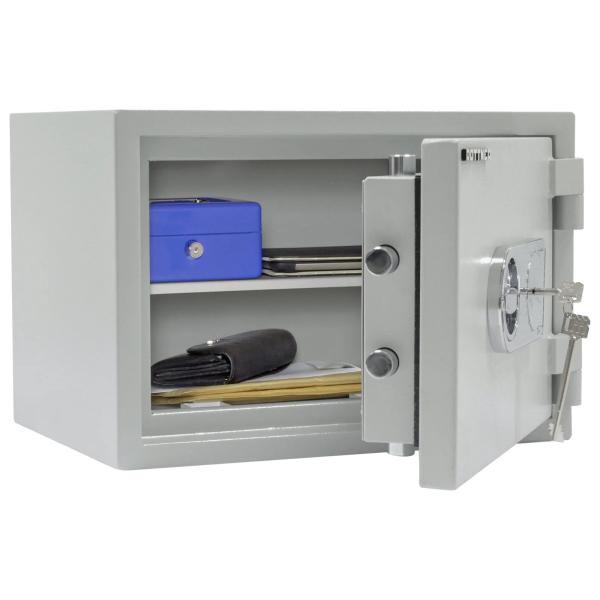 Rottner Wertschutzschrank EN1 Opal Fire OPD-35 Doppelbartschloss lichtgrau T05621